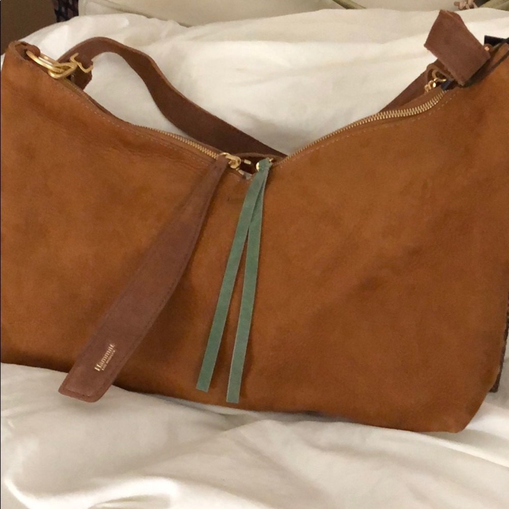HAMMITT Mr. G Hobo Bag - Cartagena brown suede NWT - Picture 7 of 16
